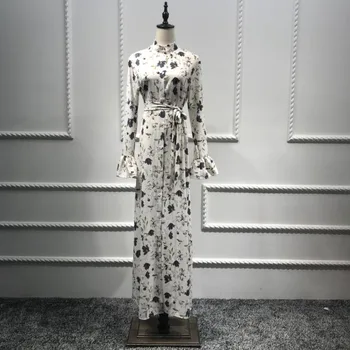 Elegant Print Floral Abaya Dress Cardigan Muslim Long Robe Gowns Jubah Ramadan Thobe Worship Service Islamic Prayer Clothing
Elegant Print Floral Abaya Dress Cardigan Muslim Long Robe Gowns Jubah Ramadan Thobe Worship Service Islamic Prayer Clothing