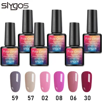 SLYGOS Nail Gel Polish 6PC/Set Hybrid Varnishes Semi Permanent UV Led Barbie Pink Light Gray Glitter Gel For Nail Gel Polish Set
SLYGOS Nail Gel Polish 6PC/Set Hybrid Varnishes Semi Permanent UV Led Barbie Pink Light Gray Glitter Gel For Nail Gel Polish Set