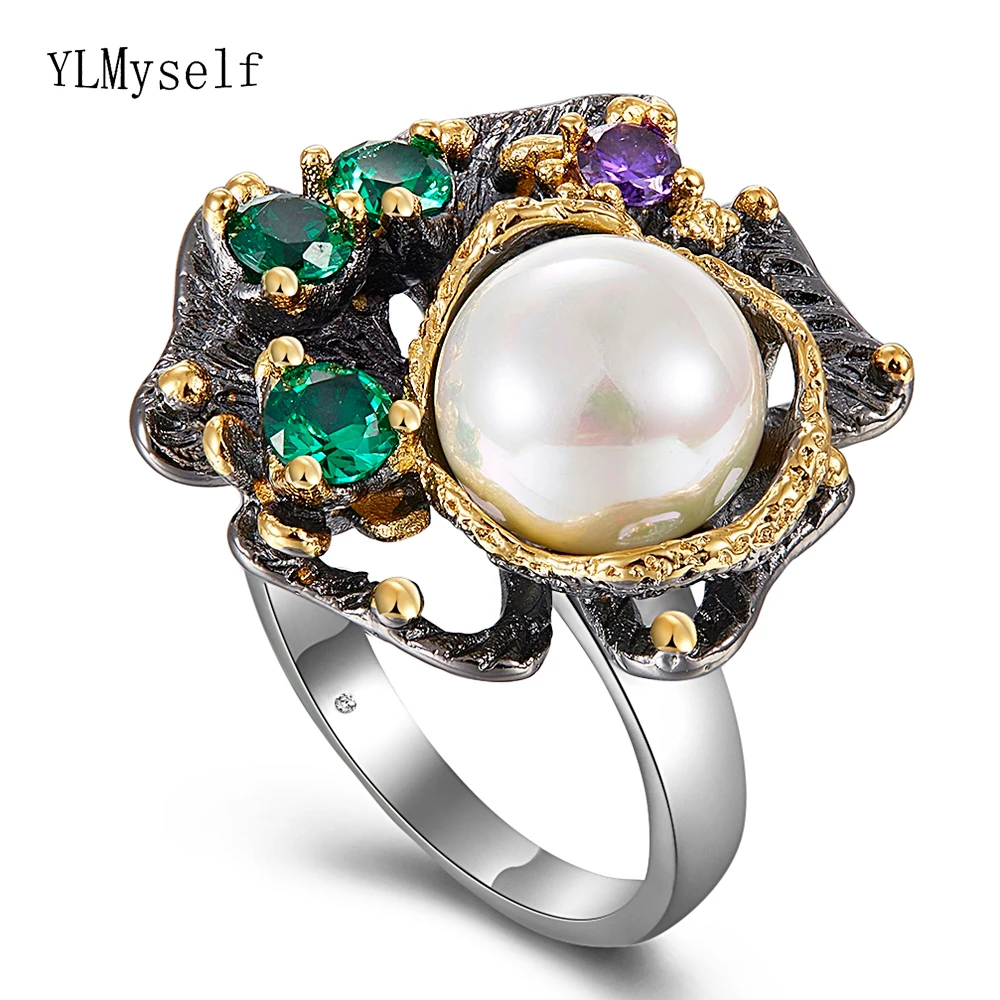 Vintage pearl ring (2)