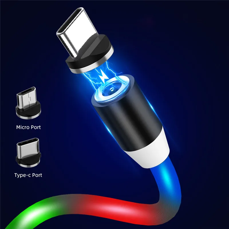 Magnetic LED USB C Micro USB Cable For Samsung S10 S9 Type-c Charging Charge 1M Magnet Charger USB Type C Cables
Magnetic LED USB C Micro USB Cable For Samsung S10 S9 Type-c Charging Charge 1M Magnet Charger USB Type C Cables