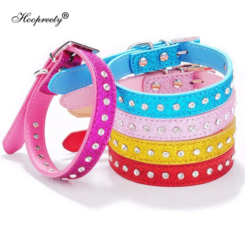 Bling Rhinestone PU Leather Collar For Dog Pet Accessories Crystal Diamond Dog Collar For Small Dogs Yorkshire Terrier 05E
Bling Rhinestone PU Leather Collar For Dog Pet Accessories Crystal Diamond Dog Collar For Small Dogs Yorkshire Terrier 05E