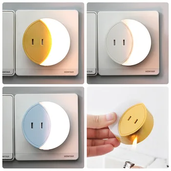 LED Night Light 220v Dark Night Baby Sleeping Child Light Bedside Lamps Wall Socket Sensor Control Home Decoration
LED Night Light 220v Dark Night Baby Sleeping Child Light Bedside Lamps Wall Socket Sensor Control Home Decoration