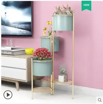 Nordic wind light luxury shelf shelf balcony tie Yi meaty indoor multi-layer folding living room flower shelf
Nordic wind light luxury shelf shelf balcony tie Yi meaty indoor multi-layer folding living room flower shelf