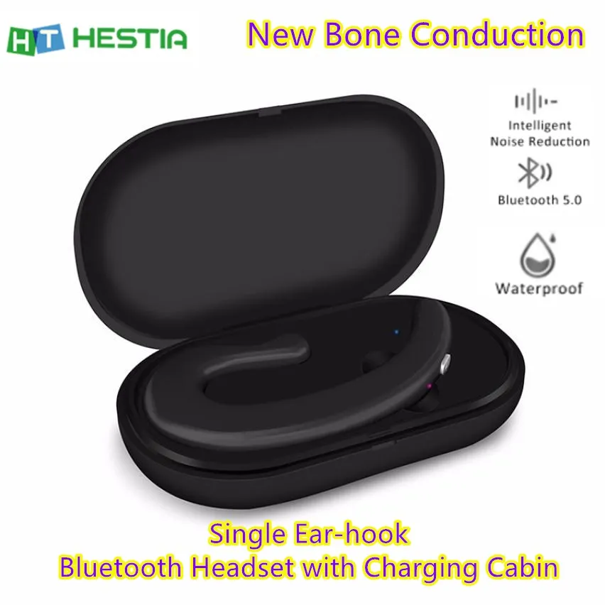 New Bone Conduction Ear-hook Bluetooth Headset Noise Reduction Waterproof Headphone Single Wireless Earphone with Charging Cabin
New Bone Conduction Ear-hook Bluetooth Headset Noise Reduction Waterproof Headphone Single Wireless Earphone with Charging Cabin