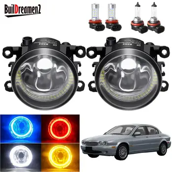Angel Eye Fog Light Assembly For Jaguar X-Type (CF1) Saloon 2001-2009 Car 20W Front Bumper Fog Lamp with Halo Ring DRL H11 12V
Angel Eye Fog Light Assembly For Jaguar X-Type (CF1) Saloon 2001-2009 Car 20W Front Bumper Fog Lamp with Halo Ring DRL H11 12V