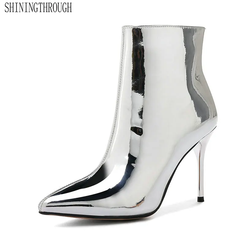 2020 Senior leather Women Ankle Zipper Boots Pointed Toe Super High Heel Women Shoes Spring Autumn Casual Party Ladies Shoes 
2020 Senior leather Women Ankle Zipper Boots Pointed Toe Super High Heel Women Shoes Spring Autumn Casual Party Ladies Shoes
