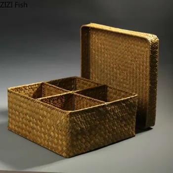 Seaweed Weaving Storage Basket Debris Storage Basket Rattan Fruit Snack Candy Storage Basket Home Storage Tools
Seaweed Weaving Storage Basket Debris Storage Basket Rattan Fruit Snack Candy Storage Basket Home Storage Tools