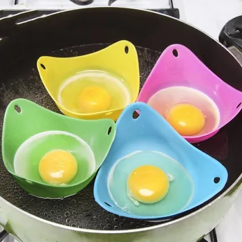 

Silicone Egg Poacher Egg Cookware Mould Handy Pods Tool Kitchen Cup Cook Poacher Silicone Poached Baking Egg Cooker