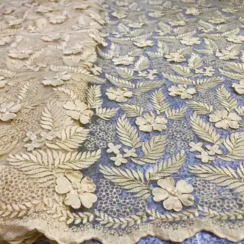 Latest 5 yar Nigerian Lace Handmade Beads Lace Fabrics High Quality Beaded Lace Fabric for Party Wedding French Tulle Lace FYU11
Latest 5 yar Nigerian Lace Handmade Beads Lace Fabrics High Quality Beaded Lace Fabric for Party Wedding French Tulle Lace FYU11