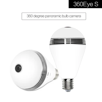 1080P Light Bulb Camera Baby Monitor WiFi Panoramic IP Security System with IR Motion Detection Night Vision Two-Way Audio
1080P Light Bulb Camera Baby Monitor WiFi Panoramic IP Security System with IR Motion Detection Night Vision Two-Way Audio