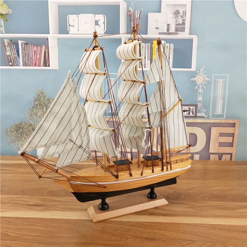 Creative home small household items home family living room retro decoration Wooden sail decoration Mediterranean style model
Creative home small household items home family living room retro decoration Wooden sail decoration Mediterranean style model