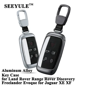 1pc SEEYULE Car Key Case Cover Aluminum Alloy Key Shell Storage Bag Protector for Land Rover Range Rover Jaguar XE XF XJL F-TYPE
1pc SEEYULE Car Key Case Cover Aluminum Alloy Key Shell Storage Bag Protector for Land Rover Range Rover Jaguar XE XF XJL F-TYPE