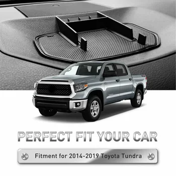 Black Dashboard Center Storage Box Non-slip ABS Tray Premium Car Accessories For Toyota Tundra 2014-2019
Black Dashboard Center Storage Box Non-slip ABS Tray Premium Car Accessories For Toyota Tundra 2014-2019