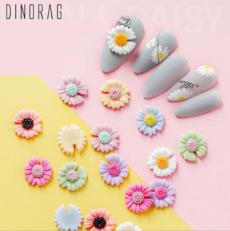 Dinorag 1/2Pcs Set 3D Nail Colorful Little Daisy Flower Pure And Fresh DIY Design Decals Fashion Nail Art Decorations
Dinorag 1/2Pcs Set 3D Nail Colorful Little Daisy Flower Pure And Fresh DIY Design Decals Fashion Nail Art Decorations