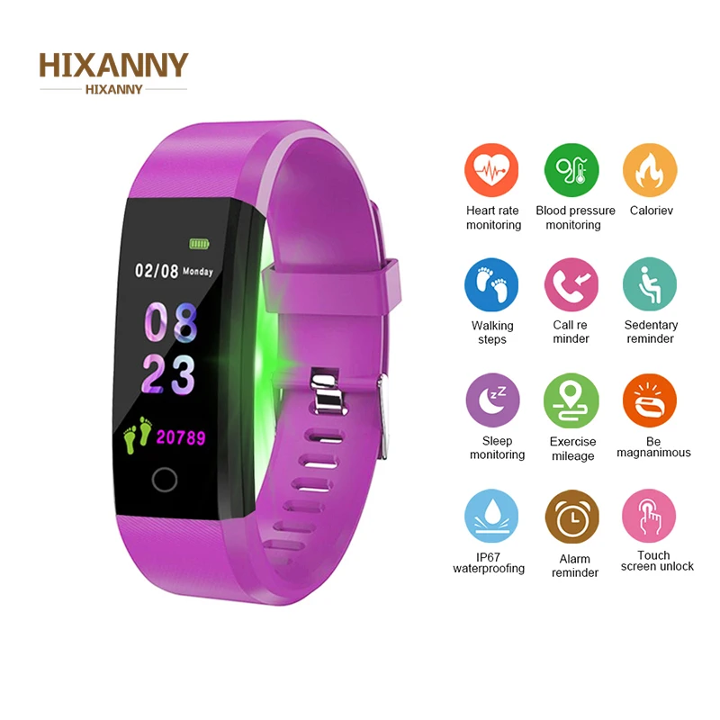 Women Smart Watch Health Monitor Heart rate/Blood Pressure/Pedometer Bluetooth Smartwatch Waterproof Sports Bracelet PK M2 M3 M4
Women Smart Watch Health Monitor Heart rate/Blood Pressure/Pedometer Bluetooth Smartwatch Waterproof Sports Bracelet PK M2 M3 M4