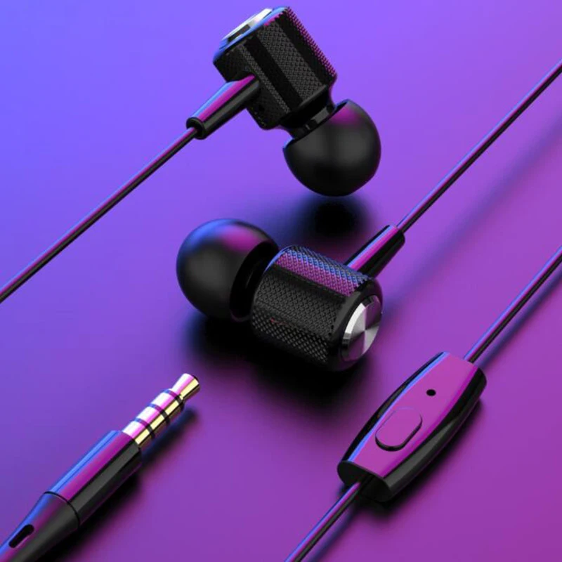 Subwoofer Stereo In-Ear Wired Earphone for Smartphone Earbuds Sport Music Earphone 3.5MM Interface with Mic Universal Headet
Subwoofer Stereo In-Ear Wired Earphone for Smartphone Earbuds Sport Music Earphone 3.5MM Interface with Mic Universal Headet