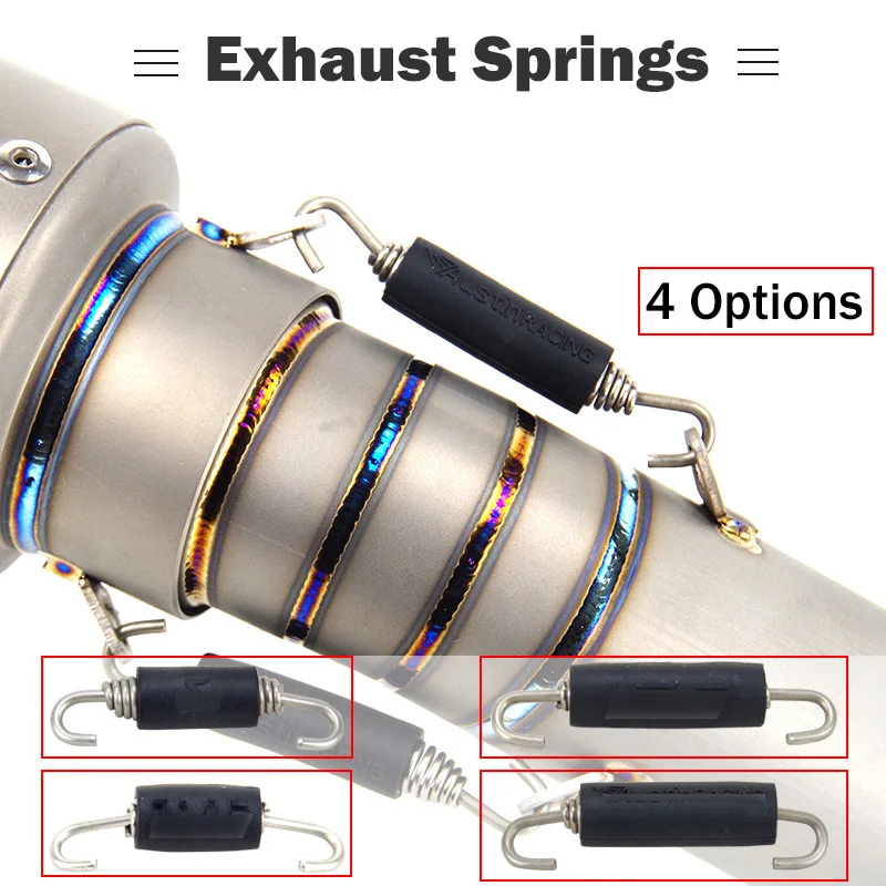 Free shipping 60mm 68mm length Motorcycle Exhaust muffler springs Tension Black ruber Springs for Yoshimura austin racing akra
Free shipping 60mm 68mm length Motorcycle Exhaust muffler springs Tension Black ruber Springs for Yoshimura austin racing akra