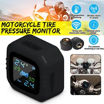 Waterproof Motorcycle Real Time Tire Pressure Monitoring System TPMS Wireless LCD Display External Mini Sensors
Waterproof Motorcycle Real Time Tire Pressure Monitoring System TPMS Wireless LCD Display External Mini Sensors