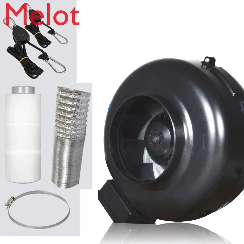 A, 4 Inch Inline Exhaust Fan Blower Centrifugal Fan & Carbon Air Filter Ducting for Grow Kits Growing Greenhouse Duct Fan
A, 4 Inch Inline Exhaust Fan Blower Centrifugal Fan & Carbon Air Filter Ducting for Grow Kits Growing Greenhouse Duct Fan