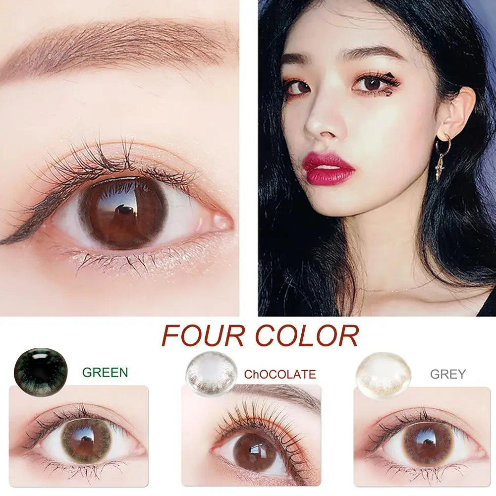 2Pcs Cosplay Large Diameter Big Eyes Care Tool Colorful Party Colored Le Ns Solution Cosmetic Eyewear Makeup
2Pcs Cosplay Large Diameter Big Eyes Care Tool Colorful Party Colored Le Ns Solution Cosmetic Eyewear Makeup