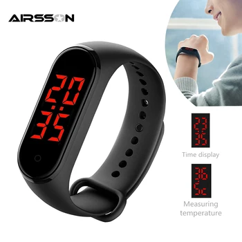 V8 Smart Bracelet Body Temperature Monitor Smart Watch Waterproof Clock Time Display Smart Wristband for Sport Men Women Kids
V8 Smart Bracelet Body Temperature Monitor Smart Watch Waterproof Clock Time Display Smart Wristband for Sport Men Women Kids