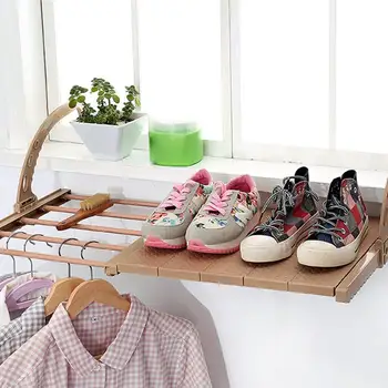 Multifunction Home Windowsill Hanging Shelf Adjustable Clothes Shoes Drying Rack Storage Rack Clothes Hangers Home Storage
Multifunction Home Windowsill Hanging Shelf Adjustable Clothes Shoes Drying Rack Storage Rack Clothes Hangers Home Storage