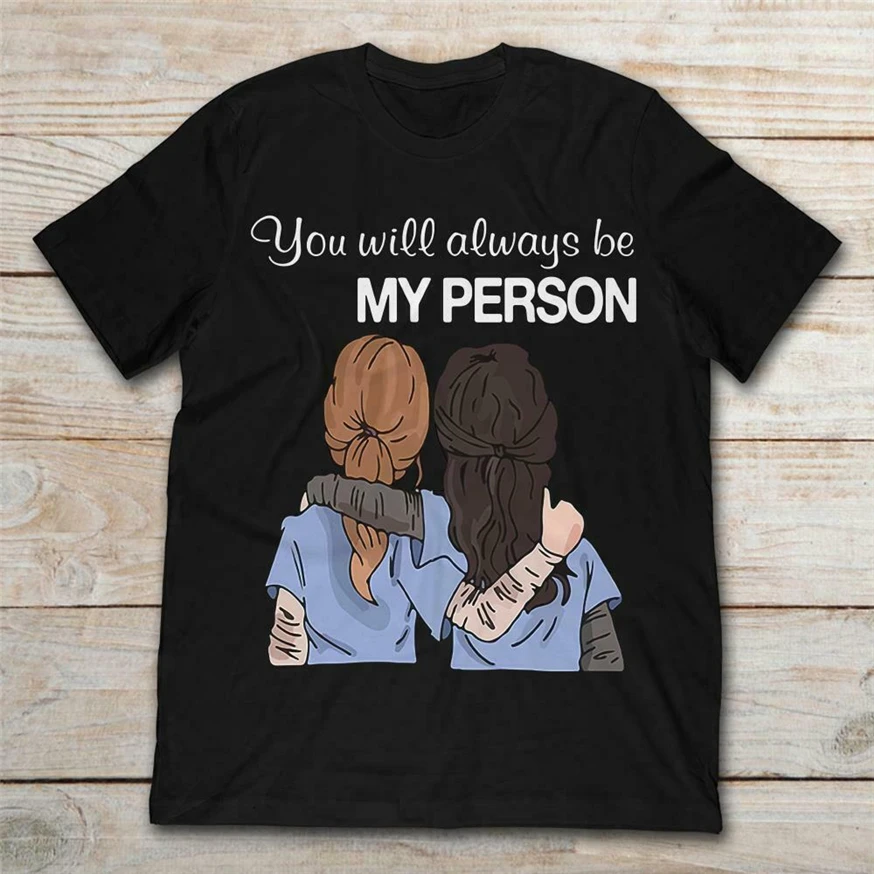 Grey’S Anatomy You Will Always Be My Person Meredith Grey Black T-Shirt S-3Xl Unisex Men Women Tee Shirt
Grey’S Anatomy You Will Always Be My Person Meredith Grey Black T-Shirt S-3Xl Unisex Men Women Tee Shirt
