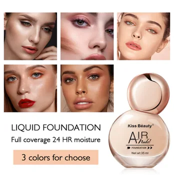35ml Face Foundation Base Long Wear Moisturizer Oil Control Concealer Liquid Foundation Cream Long Lasting Makeup All Skin
35ml Face Foundation Base Long Wear Moisturizer Oil Control Concealer Liquid Foundation Cream Long Lasting Makeup All Skin