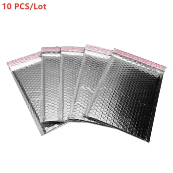 10 PCS/Lot Different Specifications Silver Plating Paper Bubble Envelopes Bags Mailers Padded Shipping Envelope Bubble Mailing B
10 PCS/Lot Different Specifications Silver Plating Paper Bubble Envelopes Bags Mailers Padded Shipping Envelope Bubble Mailing B