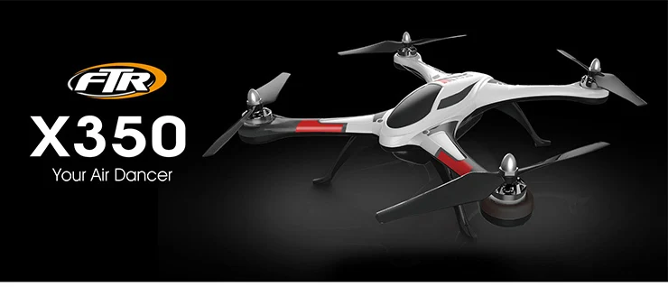 XK STUNT X350 4CH 6-Axis Gyro 3D 6G Mode RC Quadcopter RTF 2.4GHz