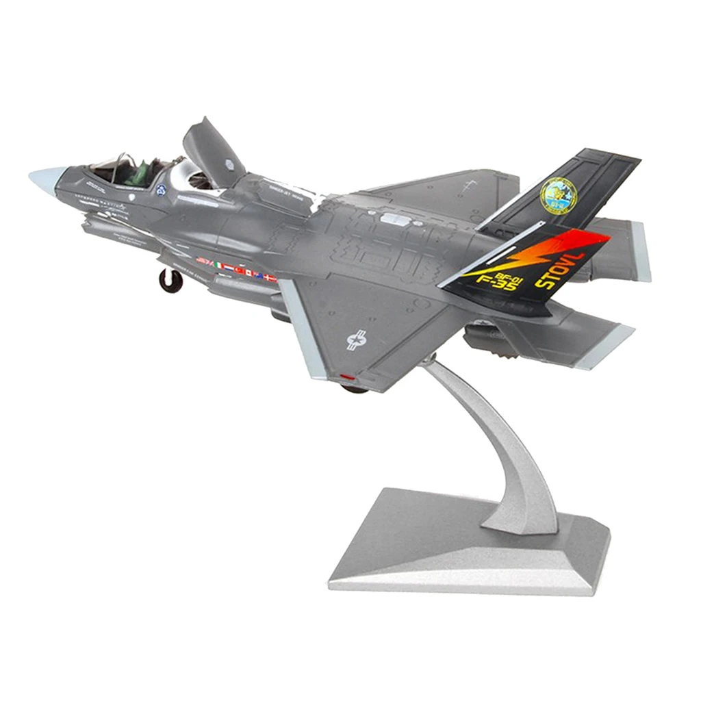 1/72 Американский F-35B летательный аппарат ВВС модель самолета с дисплеем Стенд