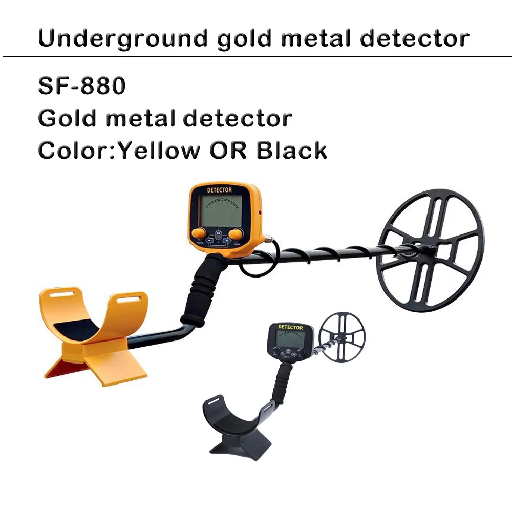 Free shipping High Sensitivity Metal Detector SF-880, Ultrasonic Underground Depth 5m Treasure hunting Gold metal Detector
Free shipping High Sensitivity Metal Detector SF-880, Ultrasonic Underground Depth 5m Treasure hunting Gold metal Detector