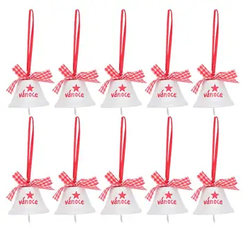 10pcs Christmas Tree Pendants Delicate Christmas Tree Ornaments Christmas Bells Xmas Tree Hanging Decor for Party Weeding
10pcs Christmas Tree Pendants Delicate Christmas Tree Ornaments Christmas Bells Xmas Tree Hanging Decor for Party Weeding