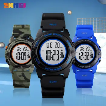 SKMEI Fashion Digital Boys Watches Time Chrono Children Watch Waterproof Camo Sports Hour Clock Boy Teenager Wristwatch 1574
SKMEI Fashion Digital Boys Watches Time Chrono Children Watch Waterproof Camo Sports Hour Clock Boy Teenager Wristwatch 1574