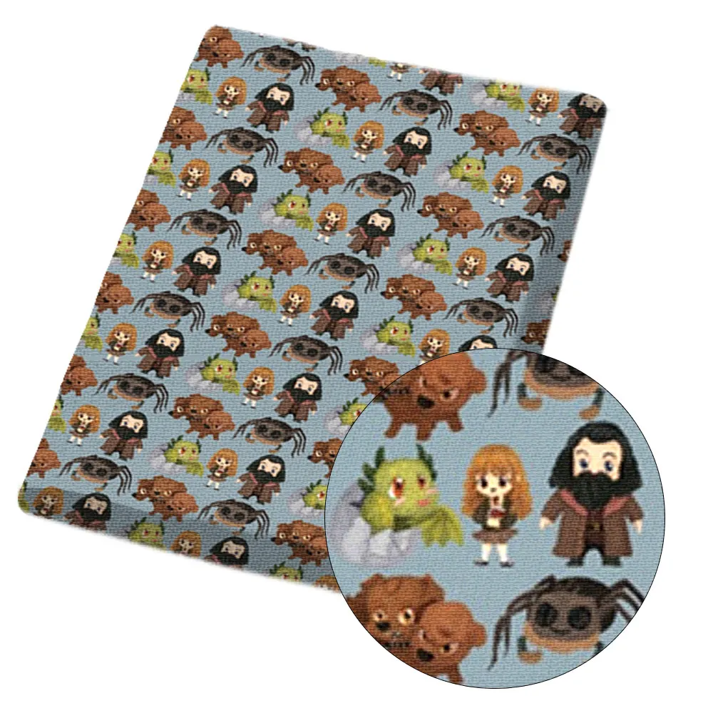 Xugar Characters Printed Polyester Cotton Fabric For Craft 45*150cm Cloth Fabrics DIY Dress Patchwork Quilting Appreal Sewing
Xugar Characters Printed Polyester Cotton Fabric For Craft 45*150cm Cloth Fabrics DIY Dress Patchwork Quilting Appreal Sewing