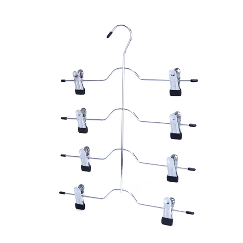 Durable Rack Trouser 4 Tier Home Storage Clothes Hanger Multifunctional Clips Hanging
Durable Rack Trouser 4 Tier Home Storage Clothes Hanger Multifunctional Clips Hanging