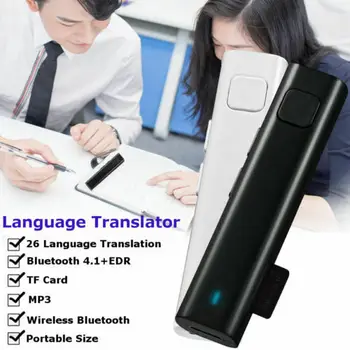 Portable Bluetooth Wireless Smart Translator Real Time Multi-Language Voice Translation For Travel Study
Portable Bluetooth Wireless Smart Translator Real Time Multi-Language Voice Translation For Travel Study