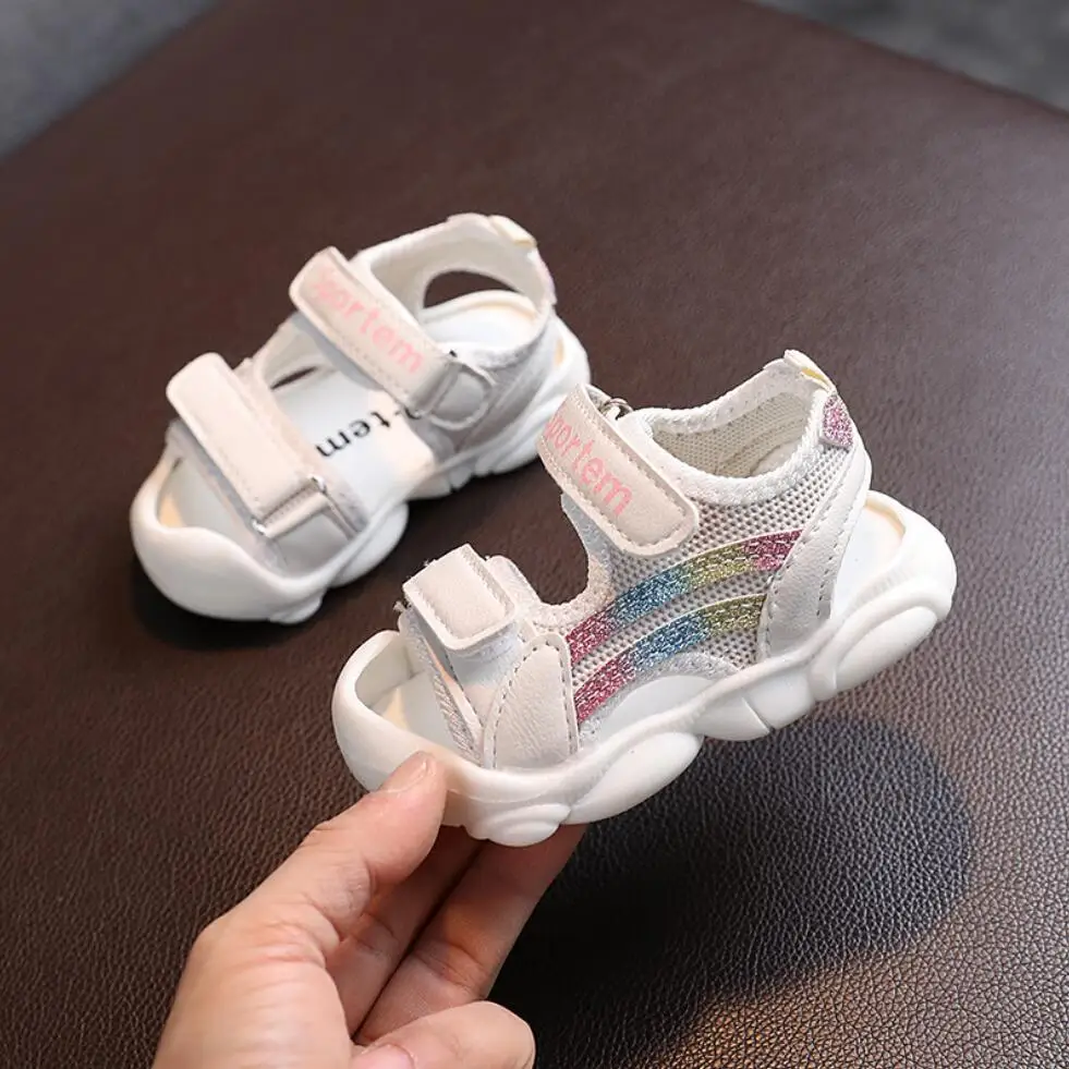 Koovan Summer Children's Sandals 2020 Soft Bottom Boys Baby Children Beach Shoes Non-Slip Toddler Shoes Rainbow Girls
Koovan Summer Children's Sandals 2020 Soft Bottom Boys Baby Children Beach Shoes Non-Slip Toddler Shoes Rainbow Girls