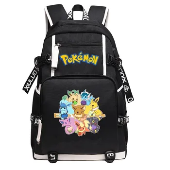 Anime Pokemon Eevee Backpack Cosplay Pikachu Shoulder Laptop Bags Knapsack Packsack Travel School Student Bags Otaku
Anime Pokemon Eevee Backpack Cosplay Pikachu Shoulder Laptop Bags Knapsack Packsack Travel School Student Bags Otaku