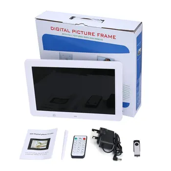 

12 inch HD Digital Photo Frame Motion Sensor & 8GB Memory LED Picture Frame with Wireless Remote Control Music MP3 Video MP4