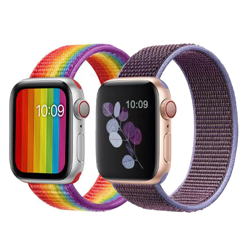 Sport loop band for apple watch strap 5 4 44mm 40mm iwatch series 3 2 1 42mm 38mm bracelet nylon loop watchbands accessories
Sport loop band for apple watch strap 5 4 44mm 40mm iwatch series 3 2 1 42mm 38mm bracelet nylon loop watchbands accessories