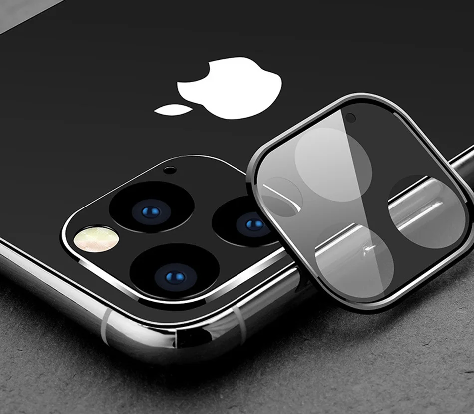 Plating Metal Tempered Glass Back Full Cover Camera Lens Ring For iPhone 11 Pro Max Screen Protector Rear Protection Ring Case
Plating Metal Tempered Glass Back Full Cover Camera Lens Ring For iPhone 11 Pro Max Screen Protector Rear Protection Ring Case
