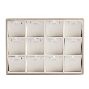 2 Pieces PU Leather Jewelry Tray Holder Storage Display Organizer 18x25x3cm
2 Pieces PU Leather Jewelry Tray Holder Storage Display Organizer 18x25x3cm