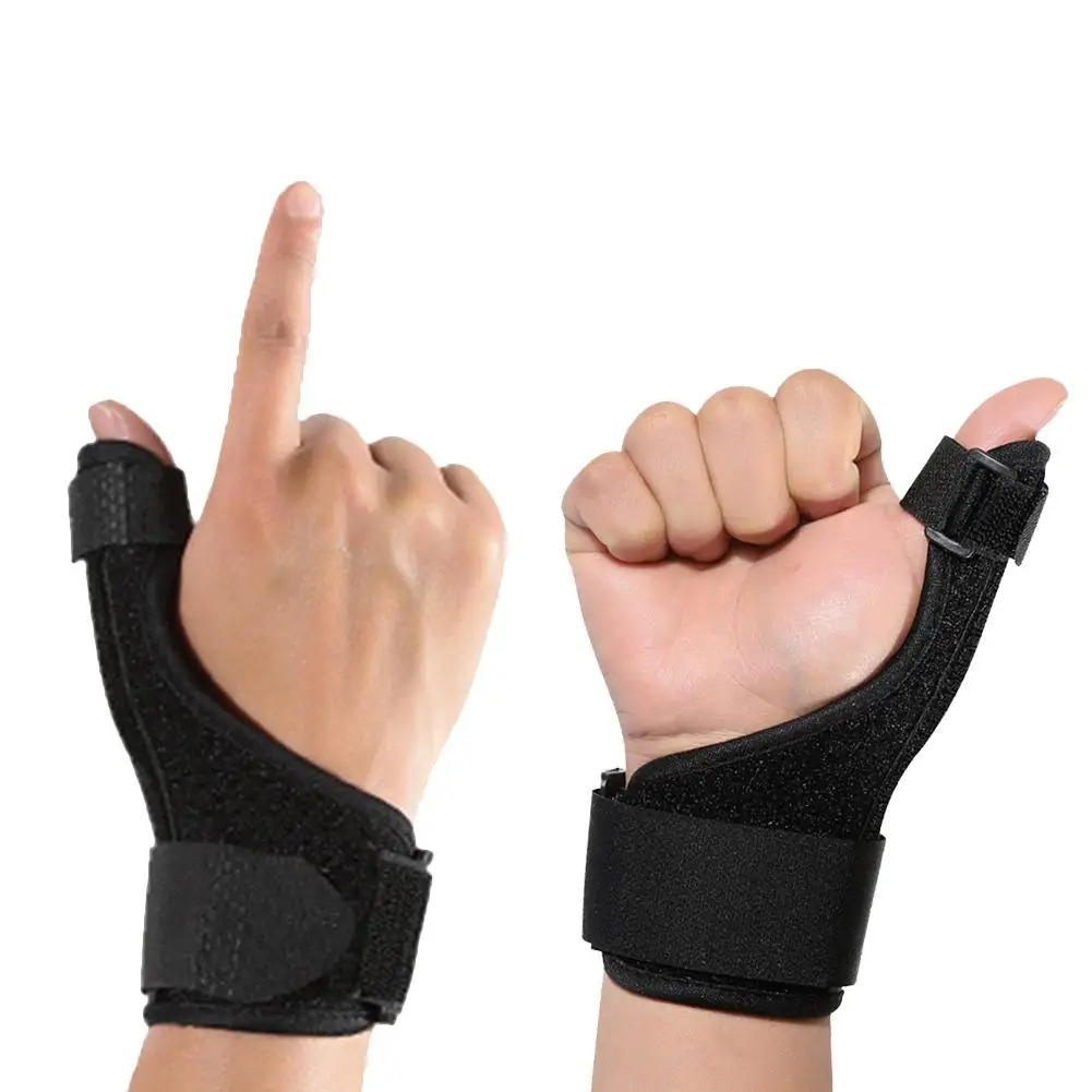 Adjustable Thumb Brace Stabilizer Finger Support Wrist Band Compression Finger Protector For Tendonitis Arthritis Sports Safety
Adjustable Thumb Brace Stabilizer Finger Support Wrist Band Compression Finger Protector For Tendonitis Arthritis Sports Safety