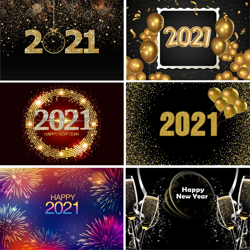Декорации для фотосъемки с новым годом Sensfun 2021, черные, золотые блестящие шары, фейерверк, Фотофон
Декорации для фотосъемки с новым годом Sensfun 2021, черные, золотые блестящие шары, фейерверк, Фотофон