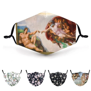 Occident Classical Art Printing Mask Half Face Cover Protective Reusable Washable Mouth Masks Adult Dustproof Anti Haze Flu
Occident Classical Art Printing Mask Half Face Cover Protective Reusable Washable Mouth Masks Adult Dustproof Anti Haze Flu