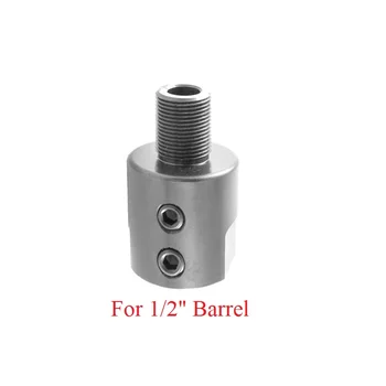 Barrel End Threaded Adapter 1/2x28 for 1/2" bore non-threaded barrels Alloy Steel Muzzle Barrel Adapter1/2-28 For 0.5" VI05098
Barrel End Threaded Adapter 1/2x28 for 1/2" bore non-threaded barrels Alloy Steel Muzzle Barrel Adapter1/2-28 For 0.5" VI05098