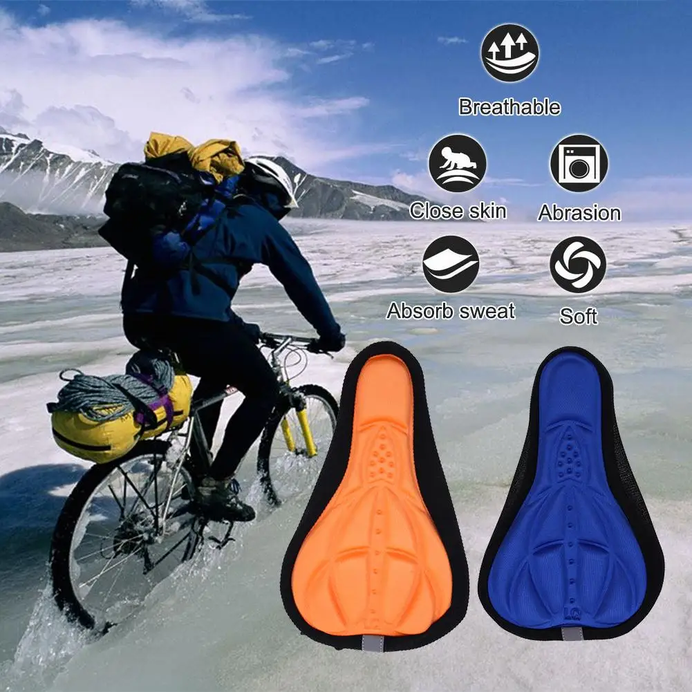 Bicycle - Cover Bicycle Saddle Seat Extra Comfort 3D Gel Pad Cushion