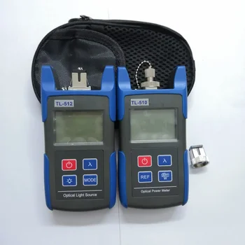 Fiber Optic Cable Tester with TL510C Optical Power Meter and Optical Light Source TL512
Fiber Optic Cable Tester with TL510C Optical Power Meter and Optical Light Source TL512