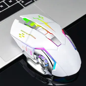 2.4GHz USB Wireless Rechargeable Mechanical Gaming Mouse Silent Optical Mouse 
2.4GHz USB Wireless Rechargeable Mechanical Gaming Mouse Silent Optical Mouse